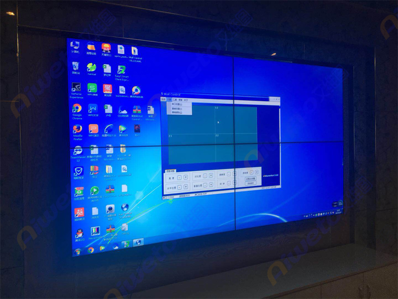 艾維圖46寸3.5mm拼接屏進駐:阿壩州若爾蓋縣唐克鎮(zhèn)信息化建設(shè)平臺